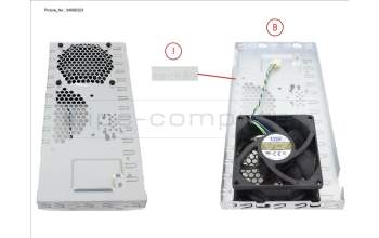 Fujitsu K1701-B37 FRONT FAN MODULE (FG-ASY-4SLT)