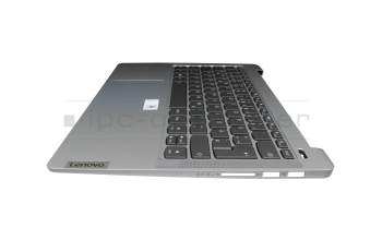 KT0119C3MK01GRB00 original Lenovo clavier incl. topcase DE (allemand) gris/argent avec rétro-éclairage