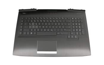 L14991-041 original HP clavier incl. topcase DE (allemand) noir/noir avec rétro-éclairage