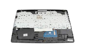 L22750-041 original HP clavier incl. topcase DE (allemand) noir/noir (avec PTP/pour DVD, structure de surface « noir brossé »)