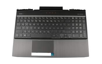 L33166-041 original HP clavier incl. topcase DE (allemand) noir/noir avec rétro-éclairage