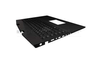 L63808-041 original HP clavier incl. topcase DE (allemand) noir/noir avec rétro-éclairage