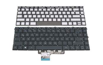 L77432-041 original HP clavier DE (allemand) noir avec rétro-éclairage