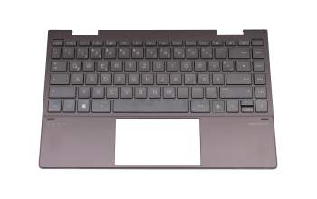 L95903-041 original HP clavier incl. topcase DE (allemand) noir/noir avec rétro-éclairage