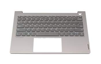 LCM20A93U4J686 original Lenovo clavier incl. topcase UK (anglais) gris/gris avec rétro-éclairage