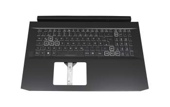 LG05P_N12B3L original Acer clavier incl. topcase DE (allemand) noir/noir avec rétro-éclairage