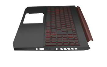 LG5_N90BRL original Acer clavier incl. topcase DE (allemand) noir/noir/rouge avec rétro-éclairage