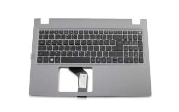 NK.I1517.01E original Acer clavier incl. topcase DE (allemand) noir/argent avec rétro-éclairage