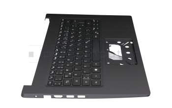 NKI131705E original Acer clavier incl. topcase DE (allemand) noir/noir