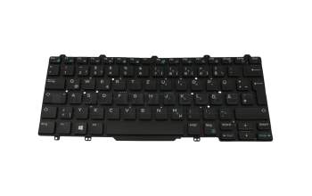 NSK-LKABC original Dell clavier DE (allemand) noir/noir abattue avec rétro-éclairage