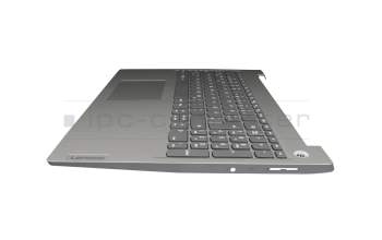 PC5C-GR original Lenovo clavier incl. topcase DE (allemand) gris/argent