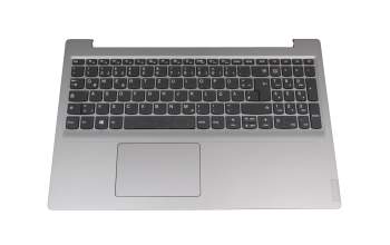 PC5CP-GR original Lenovo clavier incl. topcase DE (allemand) gris/argent