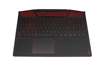 PC5YBG-GR original Lenovo clavier incl. topcase DE (allemand) noir/noir avec rétro-éclairage