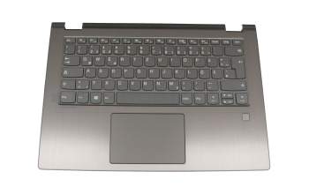 PK09000K400 original Lenovo clavier incl. topcase DE (allemand) gris/gris