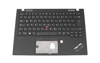 PK131L11B11 original Lenovo clavier incl. topcase DE (allemand) noir/noir avec rétro-éclairage et mouse stick WWAN