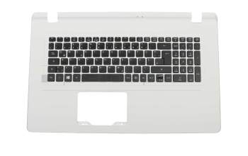 PK131NX2A10 original Acer clavier incl. topcase DE (allemand) noir/blanc