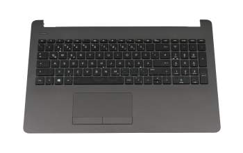 PK132044A10 original Compal clavier incl. topcase DE (allemand) noir/gris