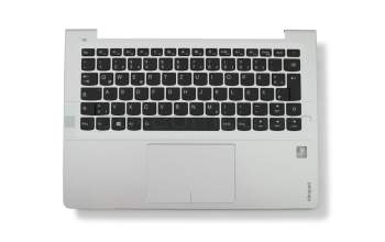 PM2CB-GR original Lenovo clavier incl. topcase DE (allemand) noir/argent avec rétro-éclairage