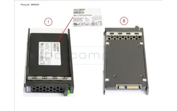 Fujitsu SSD SATA 6G 480GB MU SFF pour Fujitsu Primergy CX2550 M5