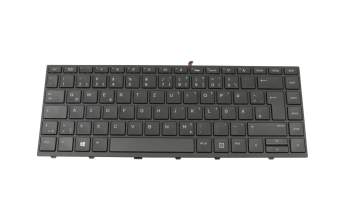 SG-87710-2DA original HP clavier DE (allemand) noir/noir abattue avec rétro-éclairage sans pavé numérique