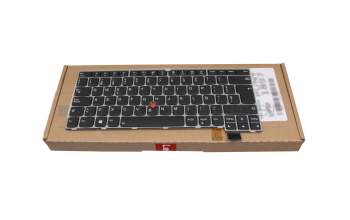 SN20M26465 original Lenovo clavier SP (espagnol) noir avec rétro-éclairage et mouse stick