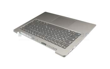 SN20M61743 original Lenovo clavier incl. topcase DE (allemand) gris/argent