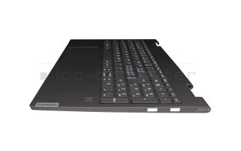 SN20P24139 original Lenovo clavier incl. topcase CH (suisse) gris/gris avec rétro-éclairage