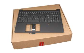 SN20U original Lenovo clavier incl. topcase DE (allemand) gris/gris avec rétro-éclairage