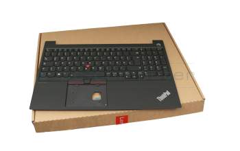 SN20U64068 original Lenovo clavier incl. topcase DE (allemand) noir/noir avec rétro-éclairage et mouse stick