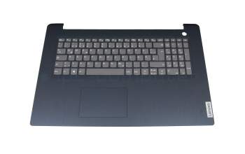 SN20W65155 original Lenovo clavier incl. topcase DE (allemand) gris/bleu