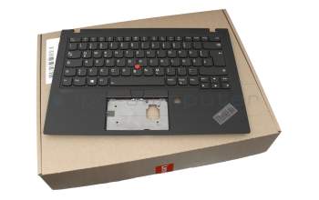 SN20W73844 original Lenovo clavier incl. topcase DE (allemand) noir/noir avec rétro-éclairage et mouse stick WWAN