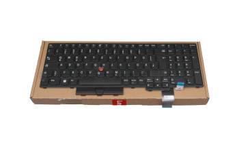 SN20X22602-A1 original Lenovo clavier DE (allemand) noir/noir avec mouse stick