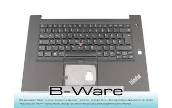 SN8381BL2 original Lenovo clavier incl. topcase DE (allemand) noir/noir avec rétro-éclairage et mouse stick b-stock