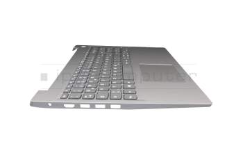 V161420CK1 original Lenovo clavier incl. topcase DE (allemand) gris/argent Empreinte digitale