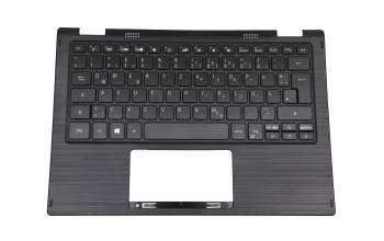 V164166AK1 original Acer clavier incl. topcase DE (allemand) noir/noir