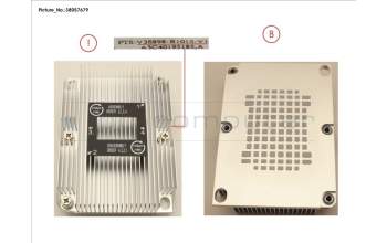 Fujitsu V26898-B1015-V1 1U LOW C. RX2510M4