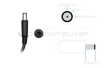 chargeur / alimentation 90 Watt - Original pour Alienware m14x