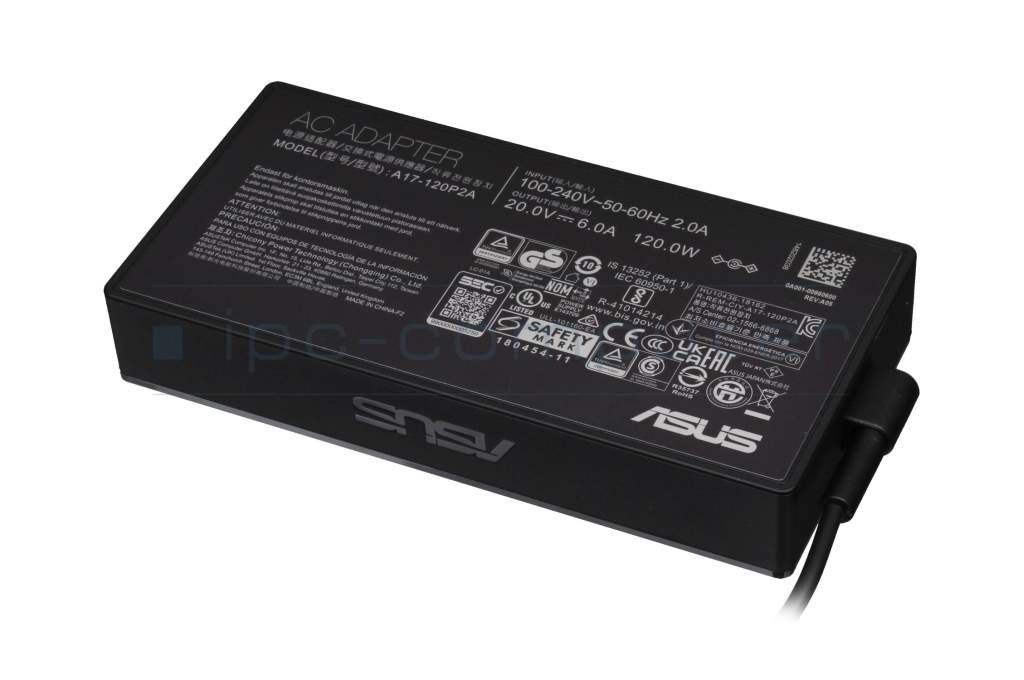 Chargeur 120 watts arrondie original pour Asus N550LF