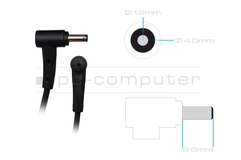 Chargeur 45 watts original pour Asus VivoBook R754JA