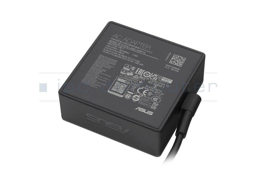 A20-100p1a Chargeur d'ordinateur portable pour Asus Rog 100w 20V