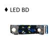 Asus 90NR09F0-R10010 FX507ZW LED BD.