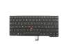 00HW864 original Lenovo clavier CH (suisse) noir/noir abattue avec rétro-éclairage et mouse stick