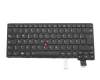 00UR249 original Lenovo clavier DE (allemand) noir/noir abattue avec rétro-éclairage et mouse stick