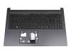 0180010EKC01 original Acer clavier incl. topcase DE (allemand) noir/noir