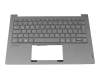 01900071 original Lenovo clavier incl. topcase DE (allemand) gris/gris avec rétro-éclairage