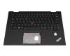 01HY959 original Lenovo clavier incl. topcase UK (anglais) noir/noir avec rétro-éclairage et mouse stick