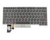 01YN432 original Lenovo clavier DE (allemand) noir/argent avec rétro-éclairage et mouse stick