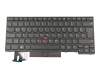 01YP252 original Lenovo clavier DE (allemand) noir/noir avec mouse stick