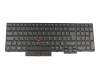 01YP572 original Lenovo clavier DE (allemand) noir/noir avec mouse stick sans backlight