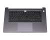 02353LTU original Huawei clavier incl. topcase DE (allemand) noir/gris